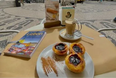 Coffee and Dessert in Cafe